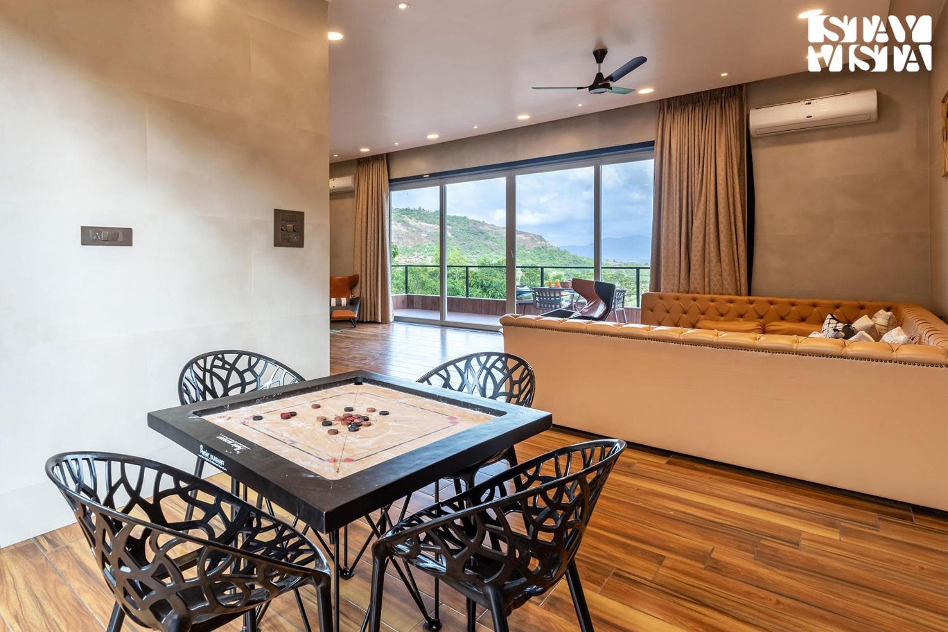Stayvista At La Nirvana With Pool, Music Speaker & Indoor-Outdoor Game لونافالا المظهر الخارجي الصورة